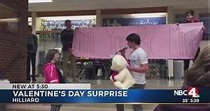 Hilliard student with Down Syndrome gets special Valentine’s Day surprise