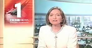 BBC ONE BBC NEWS with Anna Ford 1pm United Kingdom May 2001