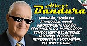 ✅ ALBERT BANDURA | TEORIA DEL APRENDIZAJE SOCIAL RESUMIDA FÁCILMENTE Y CON EJEMPLOS | MUÑECO BOBO 🤡