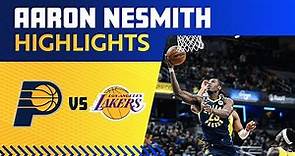 Aaron Nesmith Career-High 24 Points | Indiana Pacers vs. Los Angeles Lakers