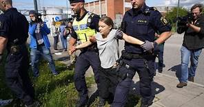 Greta Thunberg setzt Straßenprotest trotz Geldstrafe fort