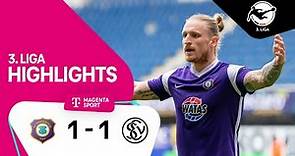 FC Erzgebirge Aue - SV Elversberg | Highlights 3. Liga 22/23