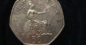 50 Pence Coin 1997 United Kingdom
