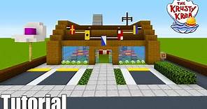Minecraft Tutorial: How To Make The Krusty Krab "2021 City Build"