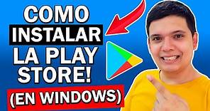 Como DESCARGAR PLAY STORE Para PC *Última Actualización* 2021 | Google Play Para PC (GRATIS)