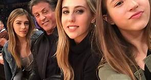 Meet Sylvester Stallone's Daughters: What to Know About Miss Golden Globes Sophia, Sistine & Scarlet
