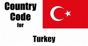 Turkey Dialing Code - Turk Country Code - Telephone Area Codes in Turkey