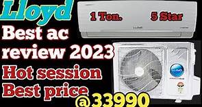 Lloyd 1 ton 5 star Ac review/ lloyd inverter AC/Best ac in india 2023/Ac buying guide 2023