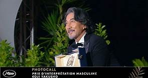 Perfect days – Award Best Actor - Koji Yakusho - Photocall – VA – Cannes 2023