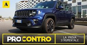 Jeep RENEGADE 4xe ibrida plug-in PRO e CONTRO | RECENSIONE STRUMENTALE
