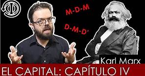 El Capital de Karl Marx - Capítulo IV "La transformación del dinero en ...