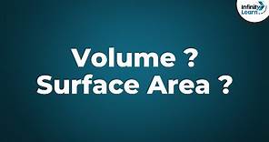 What is Volume? | What is Surface Area? | Don't Memorise