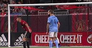 Maxime Chanot puts NYCFC on the board before the break