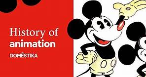 HISTORIA de la ANIMACIÓN | Pioneros de la animación: Antes de Mickey Mouse | Domestika
