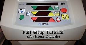 How To Setup The NxStage System One (Full Tutorial) |For Home Hemo Dialysis Patients|