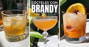 🥃 Cócteles con BRANDY ( o COÑAC si prefieres 😉 )