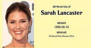 Sarah Lancaster Movies list Sarah Lancaster| Filmography of Sarah Lancaster