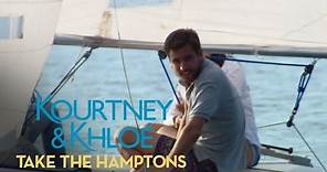 Kourtney and Khloé's Scary Sailing Adventure | Kourtney & Khloé Take the Hamptons | E!