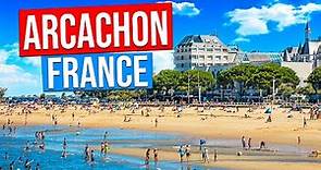 ARCACHON - FRANCE (City tour of Arcachon on the Arcachon Bay in 4K)