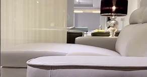 沃荷全牛電動沙發推薦｜9022 親民價格搬新家推薦，高CP值享受電動沙發的舒適感-晶華傢俱 #電動沙發 #L型沙發 #客廳設計