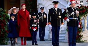 Los Grimaldi celebran en familia el Día Nacional de Mónaco con un desfile militar | ¡HOLA! TV