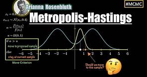 Metropolis-Hastings - VISUALLY EXPLAINED!