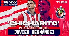🔴 EN VIVO | Presentación OFICIAL 🐐 'Chicharito' Hernández con Chivas | TUDN