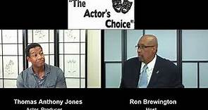 Actor, Writer Bruce Cervi and Actor, Producer Thomas Anthony Jones j