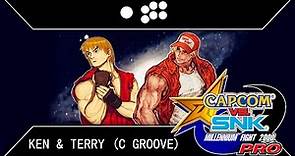 Capcom vs. SNK Millennium Fight 2000: Ken & Terry Arcade Playthrough