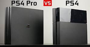 Playstation 4 Pro vs Playstaion 4