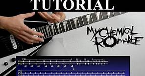 Cómo tocar Demolition Lovers de My Chemical Romance (Tutorial de guitarra) / How to play