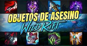 🗡️ GUÍA de OBJETOS para ASESINOS en WILD RIFT de Principiante a Experto 🚀