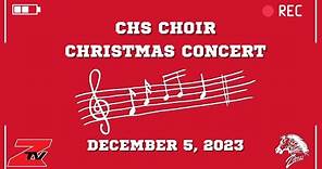 Claremore High School Choir Winter Concert (December 7, 2023)