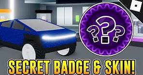How to get the SECRET "___" BADGE & ANIMATED STARS SKIN in MAD CITY | Roblox