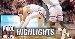 Max Klesmit pours in 26 points in Wisconsin’s win over Indiana | CBB on FOX