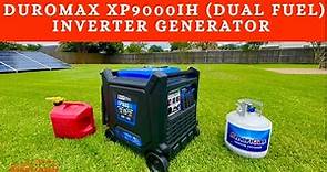DuroMax XP9000iH 9000W Dual Fuel Digital Inverter Hybrid Portable Generator (RUNS ON GAS OR PROPANE)