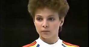 Daniela Silivaș - argint, individual, JO Seoul 1988