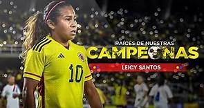 Leicy Santos, de una cancha de tierra en Lorica, a ser la 10 de Colombia en un Mundial