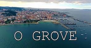 Sobrevolando O Grove, el paraíso gallego