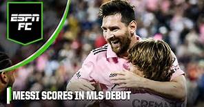 LIONEL MESSI SCORES IN MLS DEBUT 👏 | ESPN FC