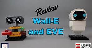 LEGO Wall-E and EVE review set 40619
