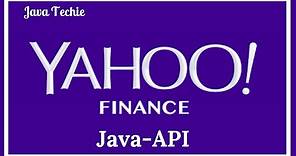 YahooFinance for Stock Quote