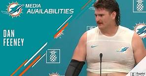 Lineman Dan Feeney meets with the media | Miami Dolphins