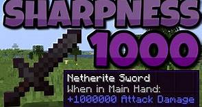 How To Get a 1000 Damage Sword in Minecraft 1.20 (Sharpness 1000)