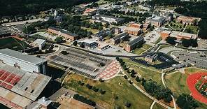 Troy University Through the Air- Alabama's Most Beautiful Campus!