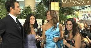 Golden Globes 2010 Red Carpet Fergie & Josh Duhamel