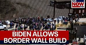 Migrant crisis: Border wall construction resumes, Biden announces