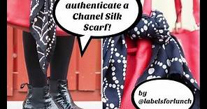 How to authenticate a chanel silk scarf!!!!!