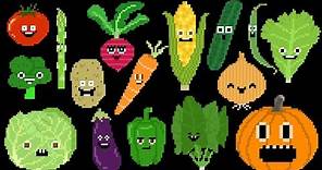 Vegetables - Learn Veggies - Veggie Song - The Kids' Picture Show (Fun ...
