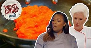 Most-Upsetting Cooking Moments from Worst Cooks S27 Premiere | Worst Cooks in America | Food Network